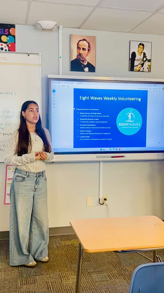Presenting our weekly Eight Waves volunteering commitment